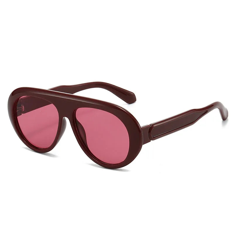 Fearless Resin Pilot Sunglasses-1