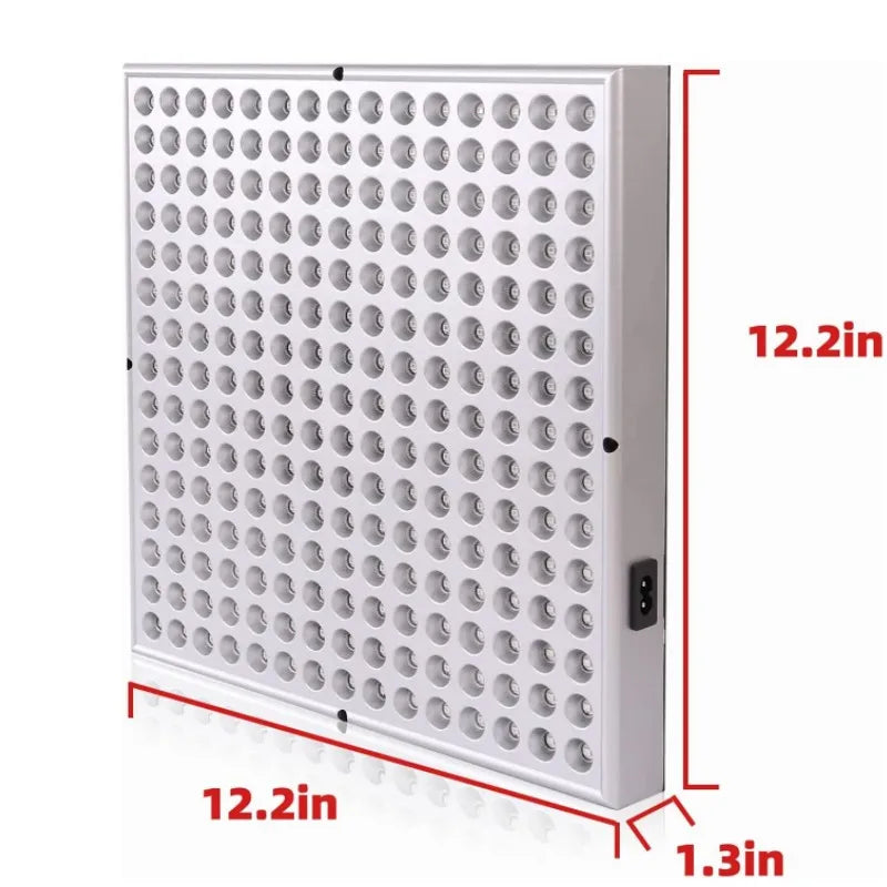 LED red light therapy panel lamp with 225 precision lights for facial anti-aging and pain relief — view 5