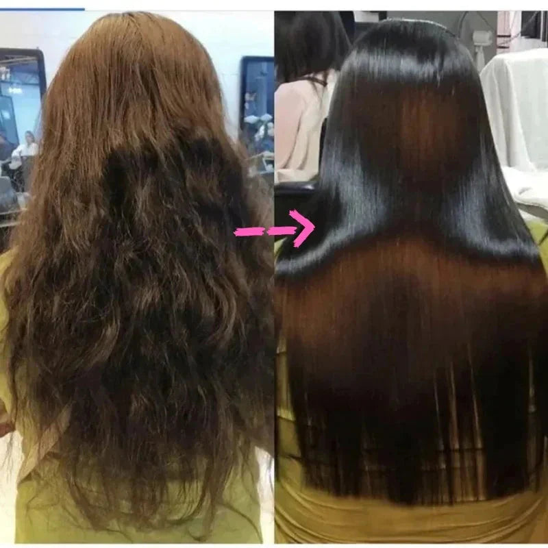 Jar of magical keratin hair mask for deep moisturizing and repairing damaged frizzy hair — view 3