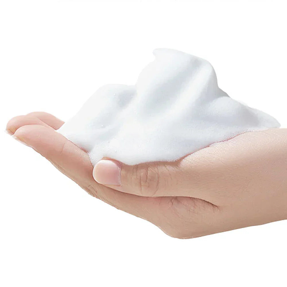 Sleek automatic foam hand washer and touchless soap dispenser for modern bathroom countertops — view 4