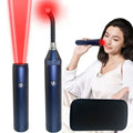 Blue 3-in-1 red light therapy wand for drug-free pain relief and skin healing
