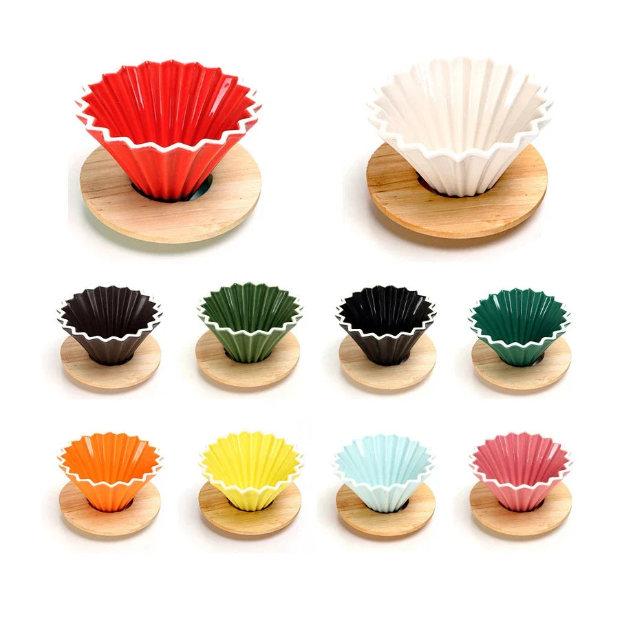 Ceramic Origami Pour Over