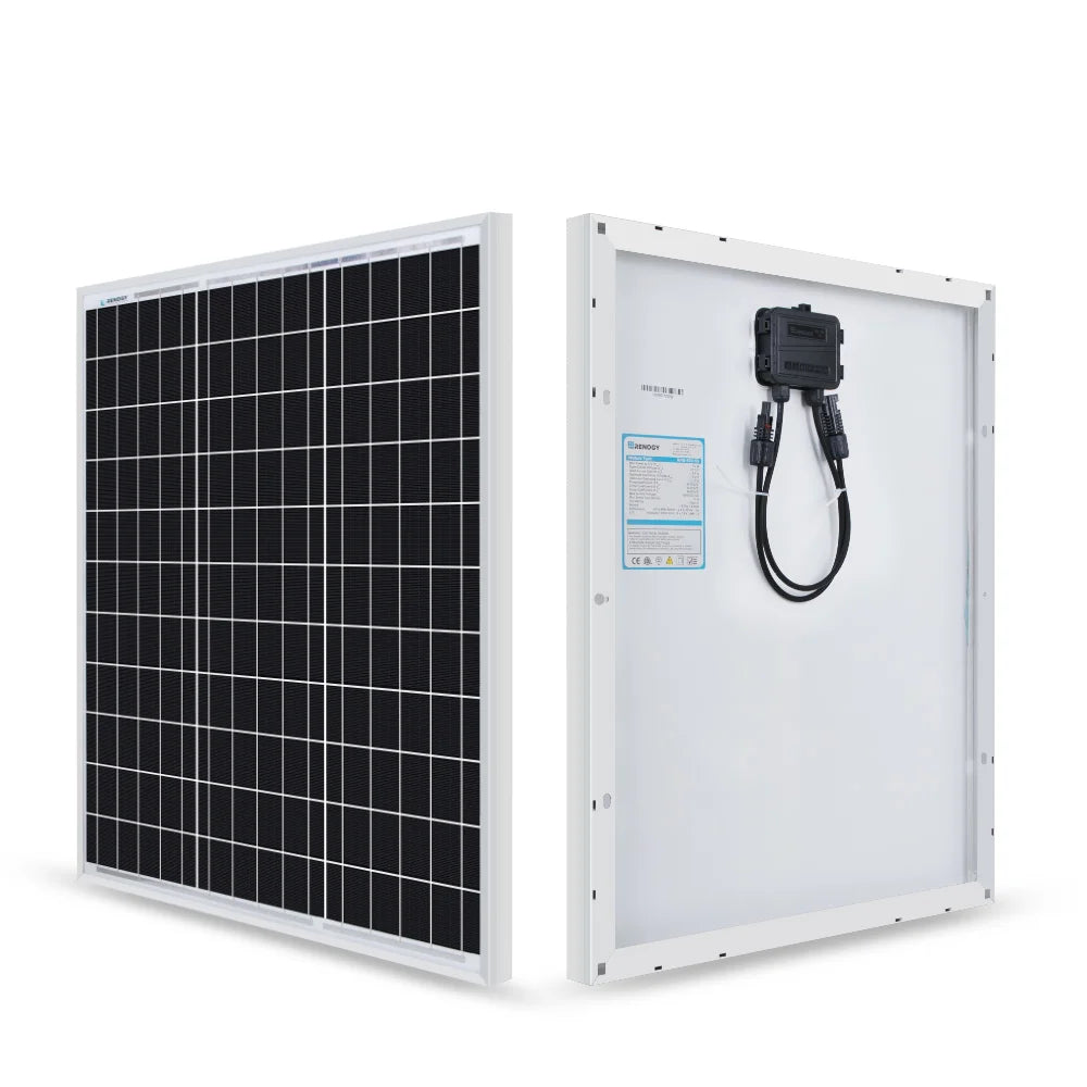 50 watt 12 volt monocrystalline solar panel module for RV and marine off-grid setups