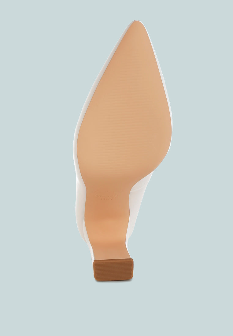 Shacarri Faux Leather Pumps-4