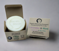 Organic lavender and mint solid shampoo bar for dry hair, 60g zero waste beauty essential