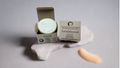 Organic sandalwood solid shampoo bar, round 60g natural hair care soap for all hair types