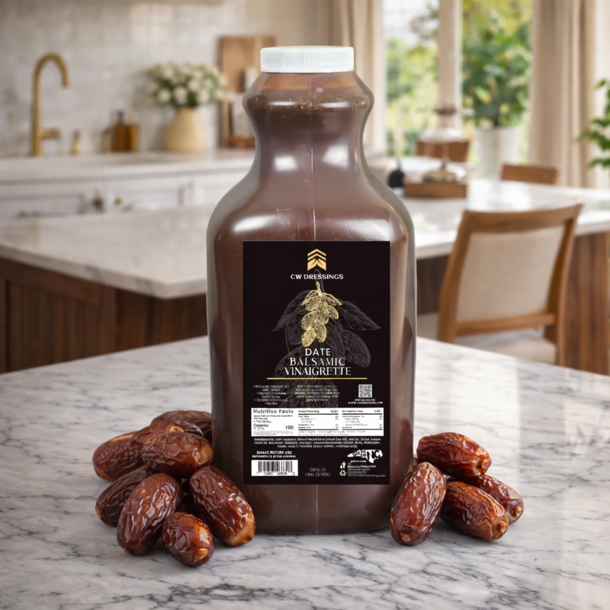 Date Balsamic Vinaigrette – (1 Gallon)-2
