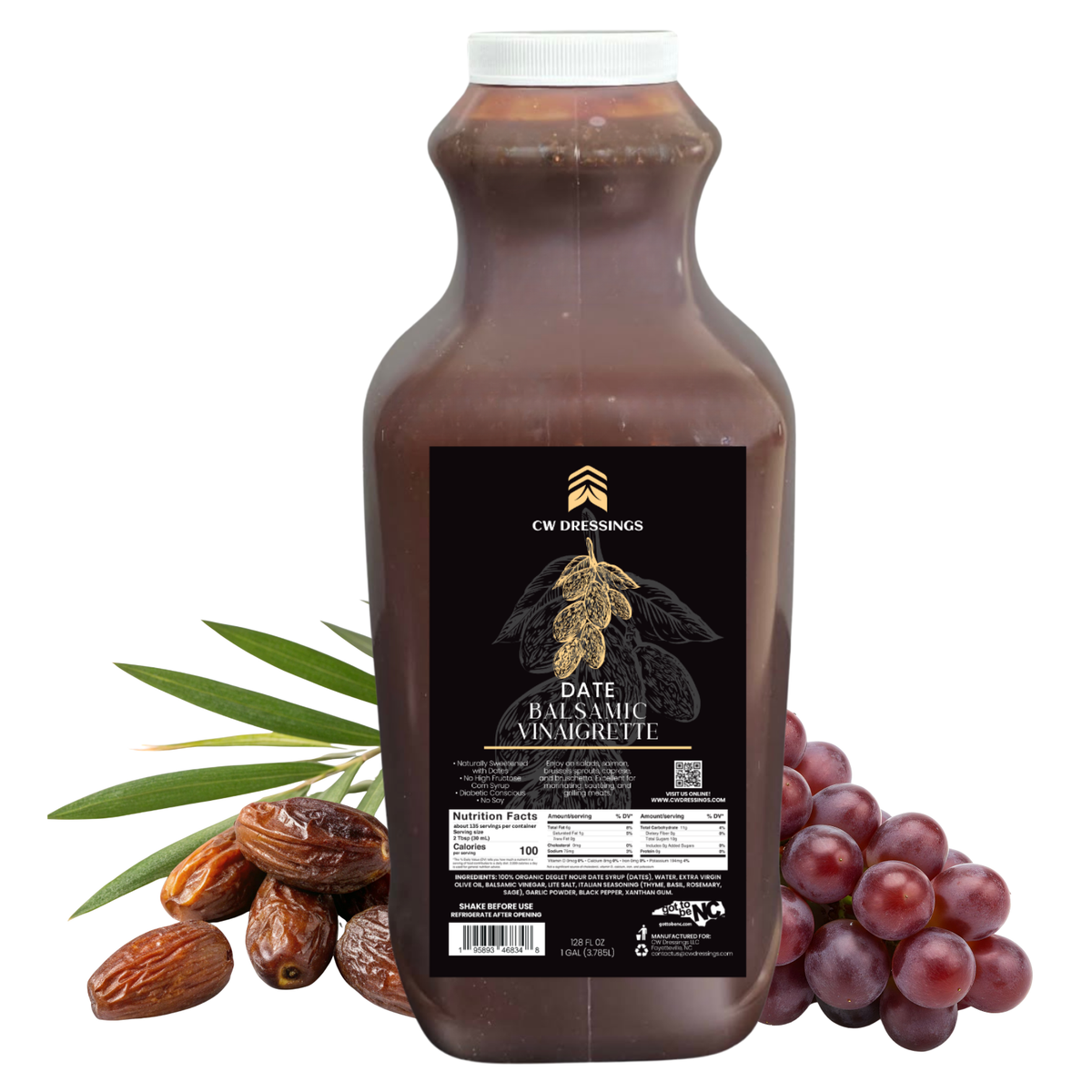 Date Balsamic Vinaigrette – (1 Gallon)-0