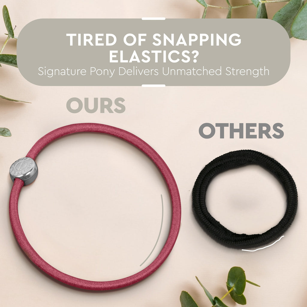 Signature Pony Set of 20 | Dusty Rose-2