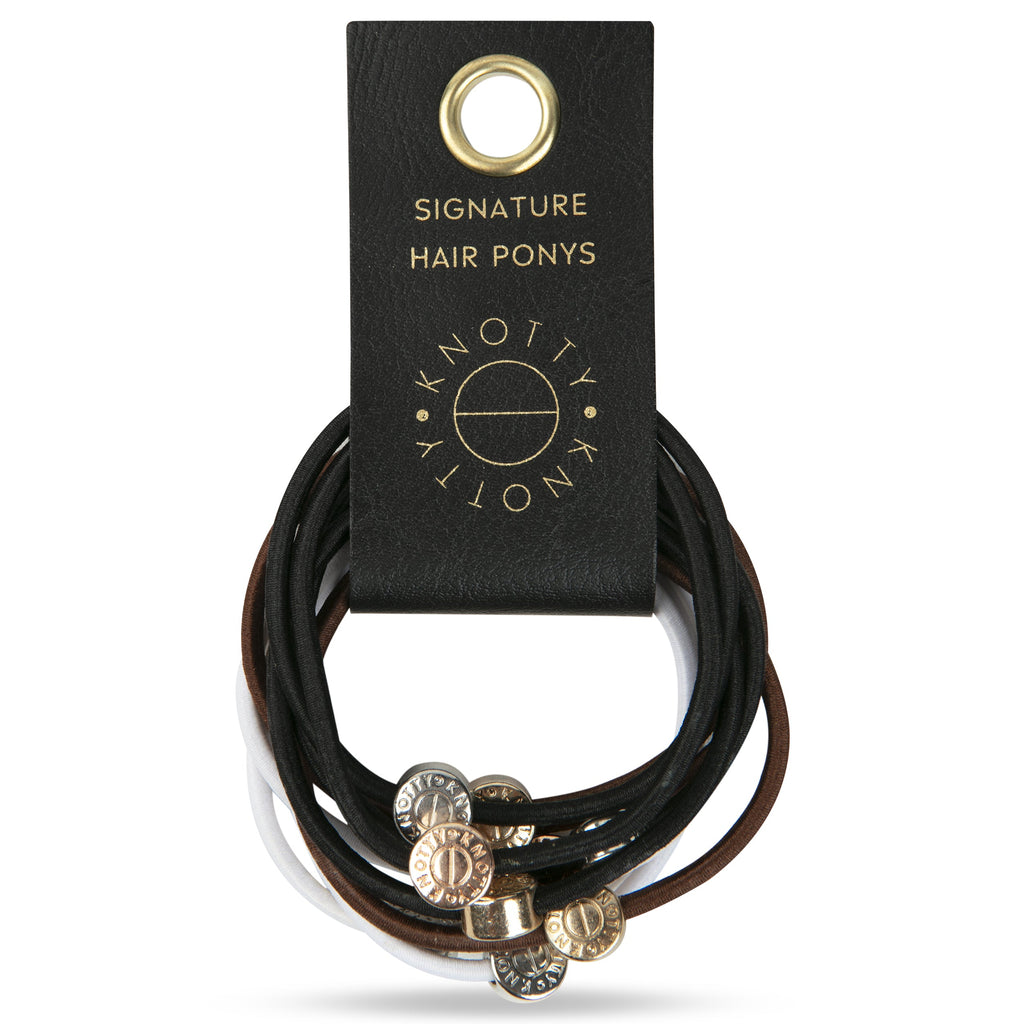 Signature Pony Set of 10 | Light Natural-0