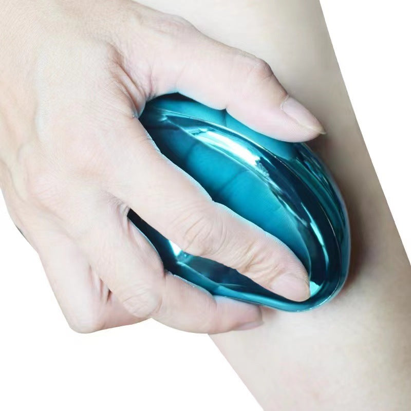 Silky smooth crystal epilator for painless full body hair removal and gentle skin exfoliation