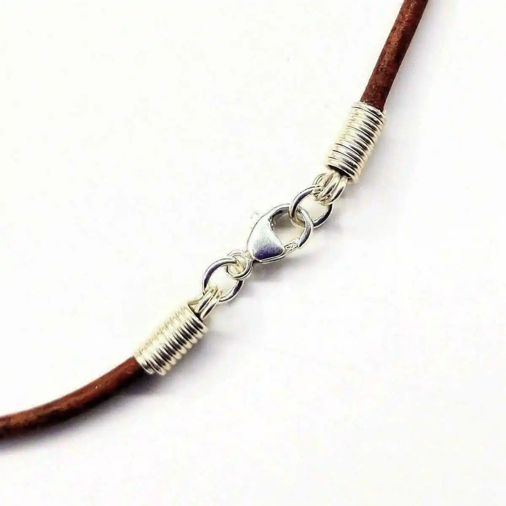Silver Wrapped Purple Dyed Crackle Agate Point Necklace-2