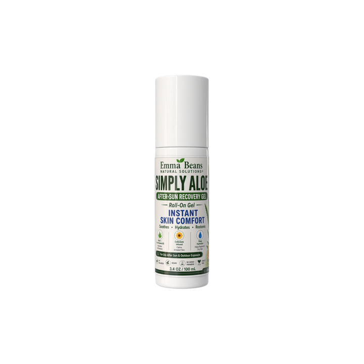 Simply Aloe After-Sun Recovery Gel Roll-On | Hydrating Aloe Vera Skin Soother