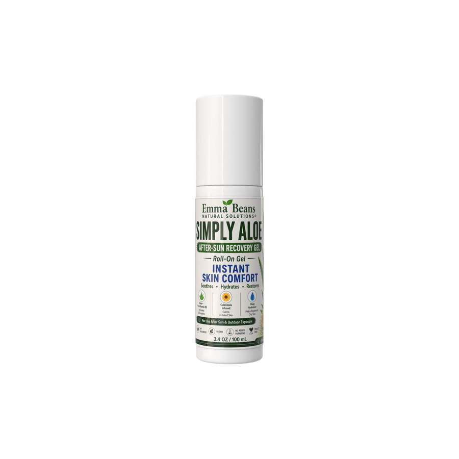 Simply Aloe After-Sun Recovery Gel Roll-On | Hydrating Aloe Vera Skin Soother