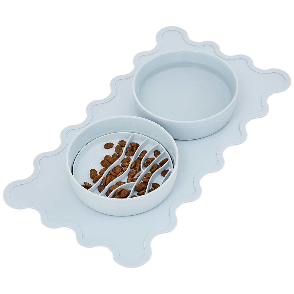 Premium food grade silicone slow feeder lick mat insert for cats and dogs — view 2