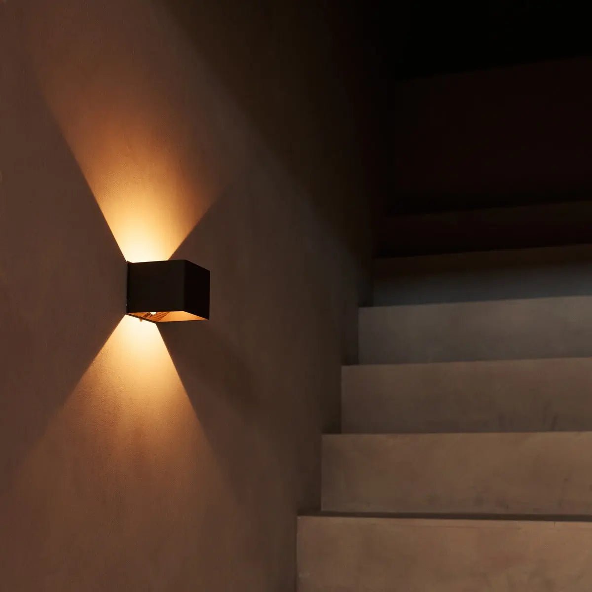 Tess Mocha Brown Rechargeable Wall Light-1
