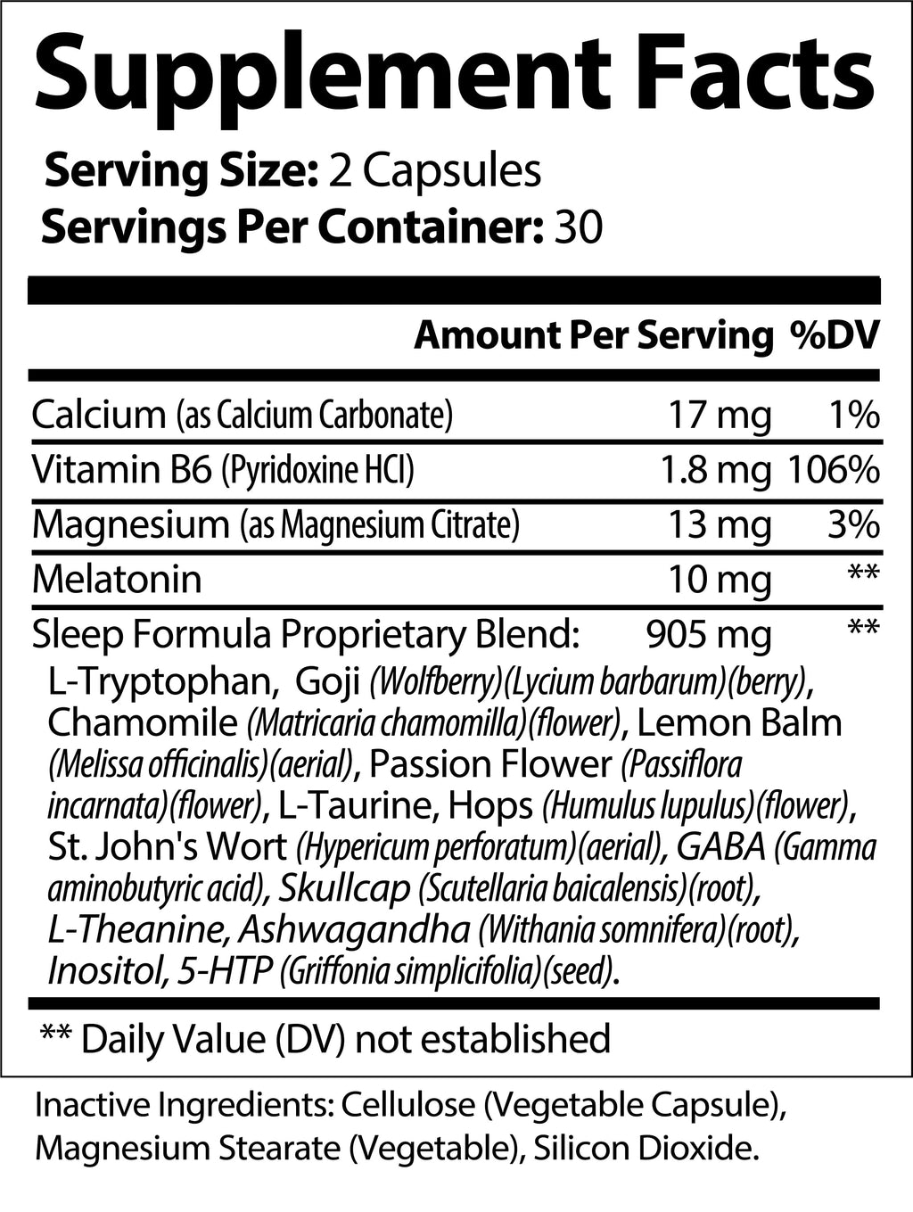 Nutra Moment Sleep Support supplement bottle with vegan veggie capsules for natural sleep aid — view 4