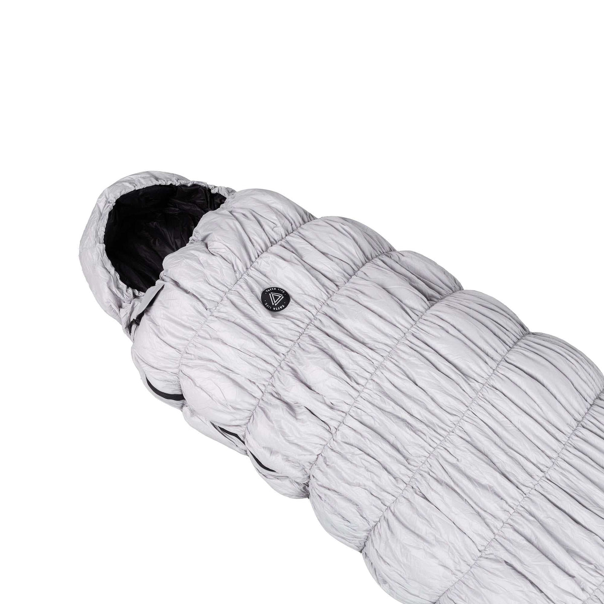 Goose Down Sleeping Bag - Black-4