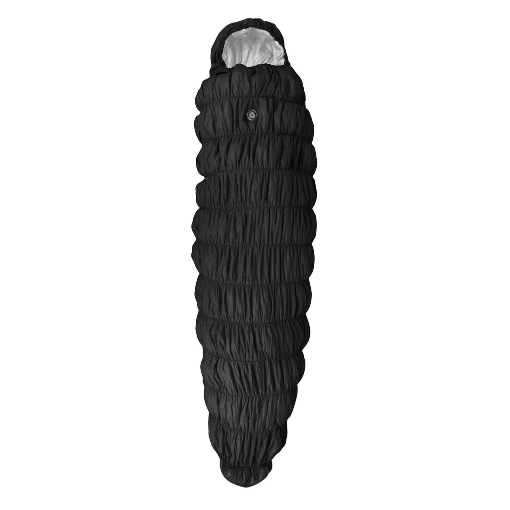 Goose Down Sleeping Bag - Black-0