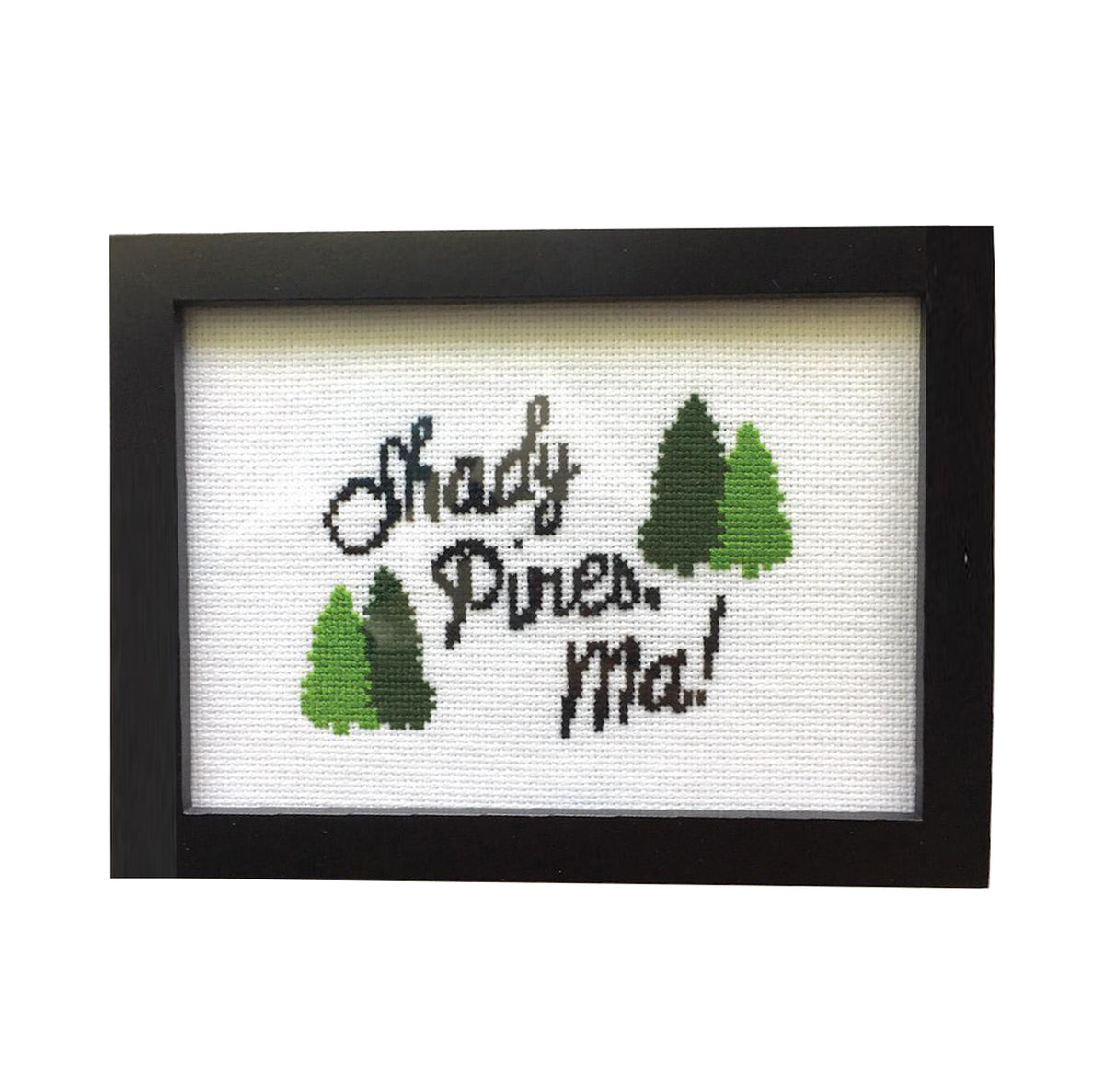 Shady Pines Cross Stitch DIY KIT Intermediate-1