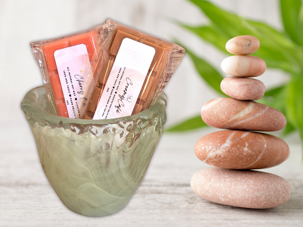 Spa and relaxation soy wax melts bar featuring calming herbal and floral scents for home wellness — view 3