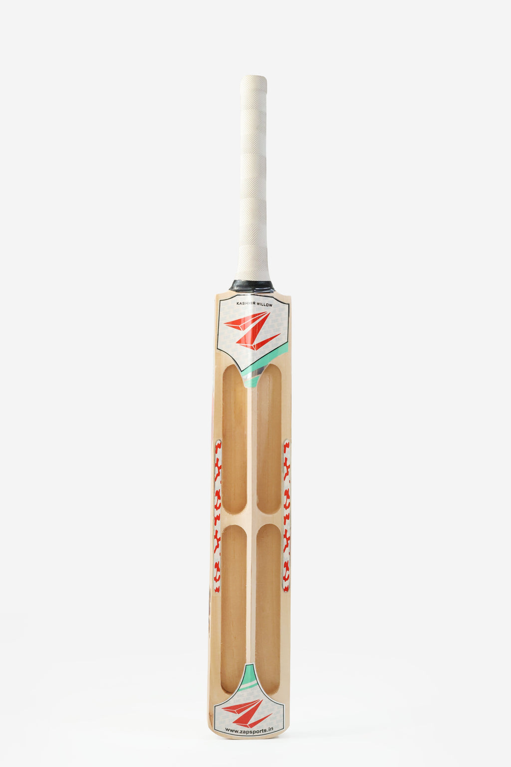 ZAP Soft Power Scoop premium Kashmir willow tennis cricket bat with chevron grip