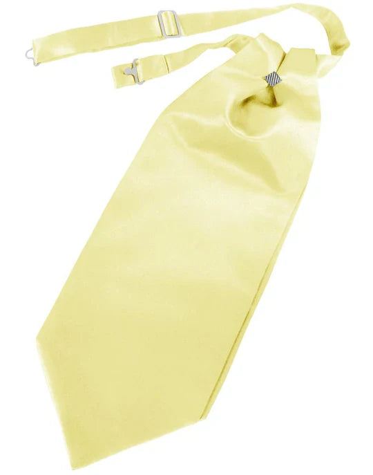 Solid color premium satin kids cravat, boys formal neckwear for suits and tuxedos — view 5