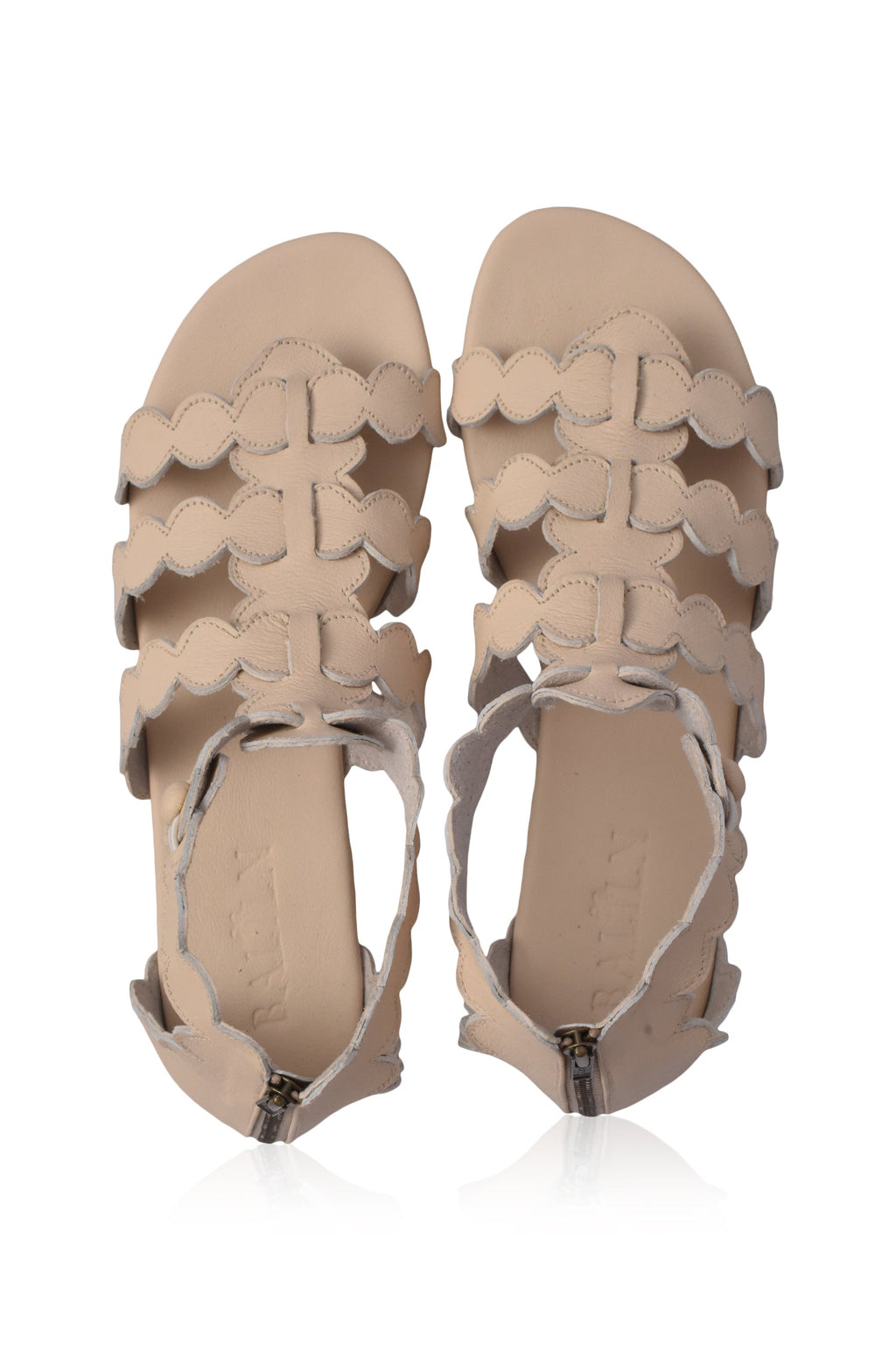 Sol Leather Greek Sandals-1