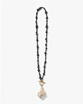 Spade Spiked Conch Necklace Multi-0