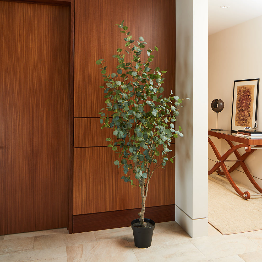 Artificial Eucalyptus Tree, 7'-4