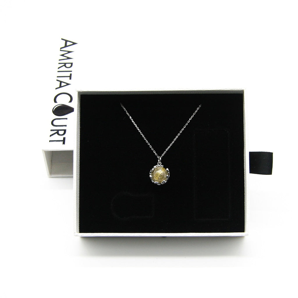 Planet Murano Aroma Necklace - Stardust Crystal | Energy & Healing | Diffuse on the go | Gift For Her-4