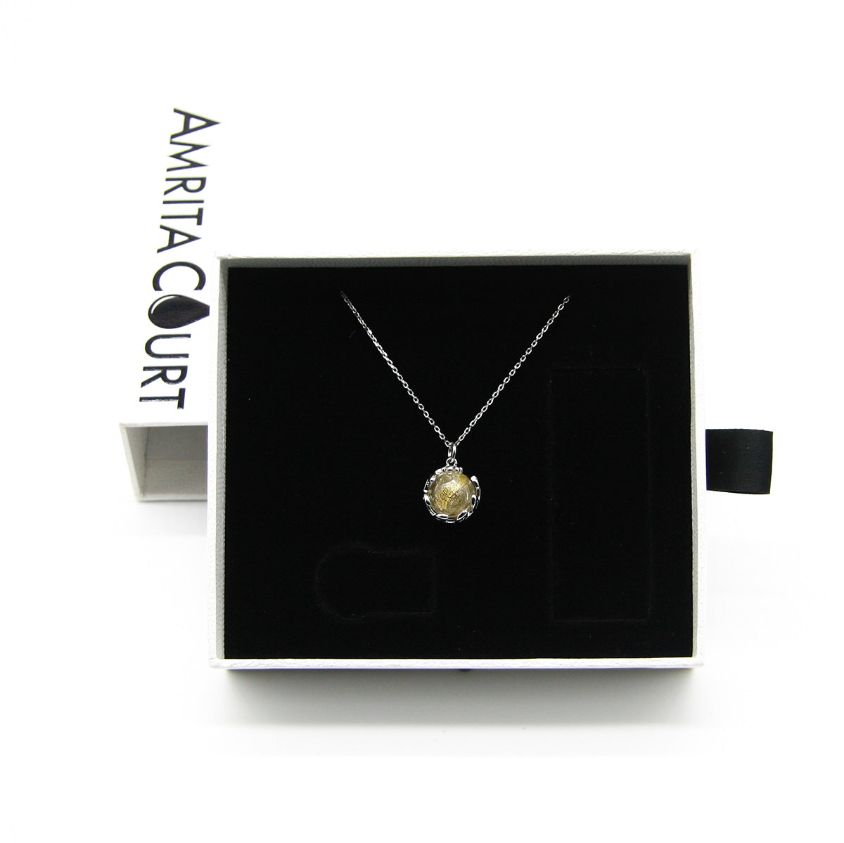 Planet Murano Aroma Necklace - Stardust Crystal | Energy & Healing | Diffuse on the go | Gift For Her-4