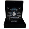 TRYNDI™ To My Amazing Soulmate Birdcage Necklace With Authentic Swarovski Crystals-0