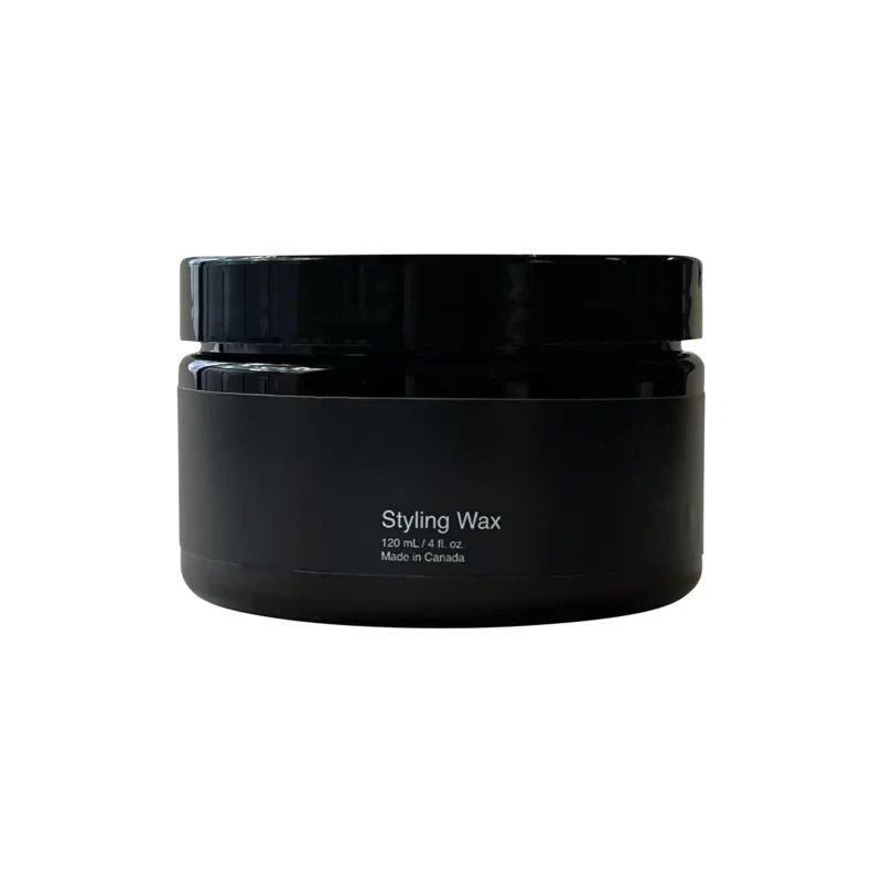 WX8 men's hair styling wax container highlighting medium hold and natural gloss finish — view 4