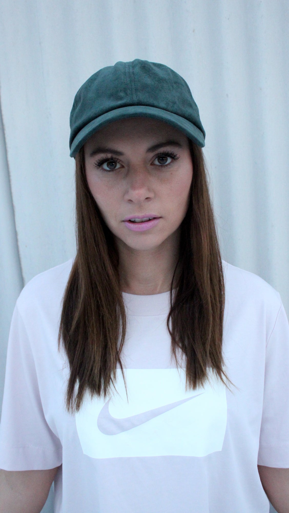 Ultra Suede Baseball Cap - Ocean-4