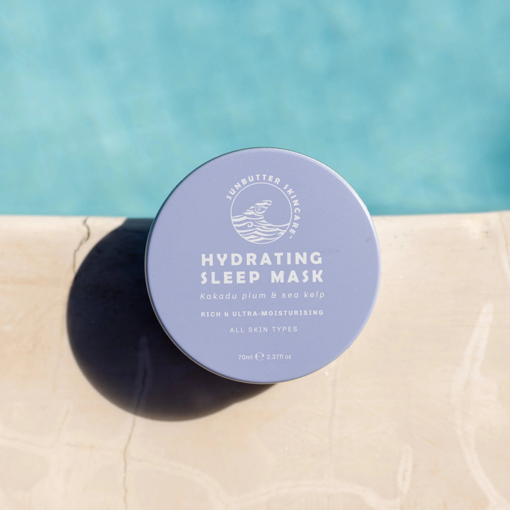 Hydrating sleep mask for overnight skin barrier restoration and deep moisturization in elegant packaging