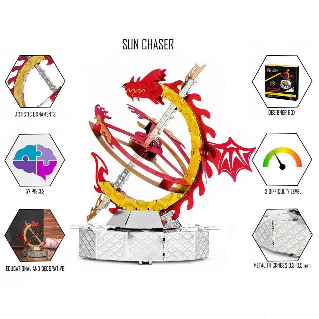 SUN CHASER - Desktop Clock-2