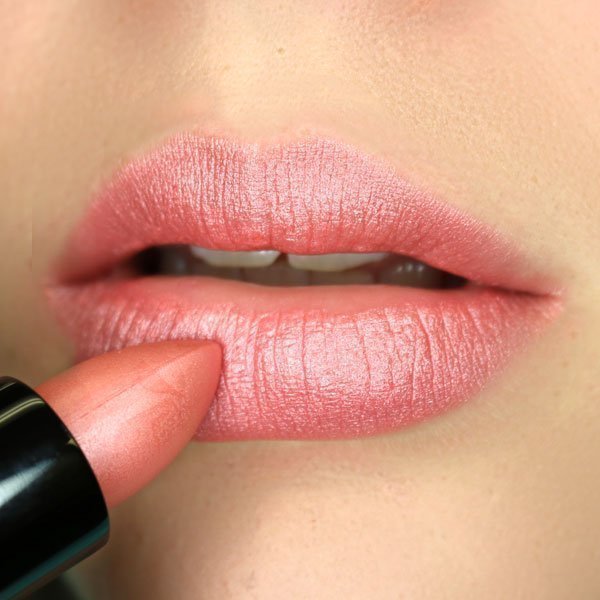 Velvet semi-matte lipstick tube in rich color showcasing smooth hydrating formula for natural clean beauty — view 35