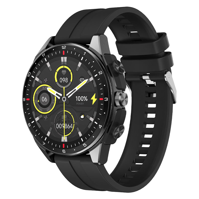 Men's sports smartwatch with 1.39 inch HD display and integrated wireless earbuds — view 3