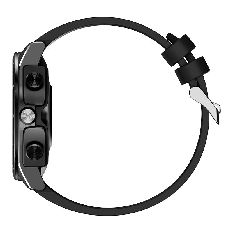 Men's sports smartwatch with 1.39 inch HD display and integrated wireless earbuds — view 4