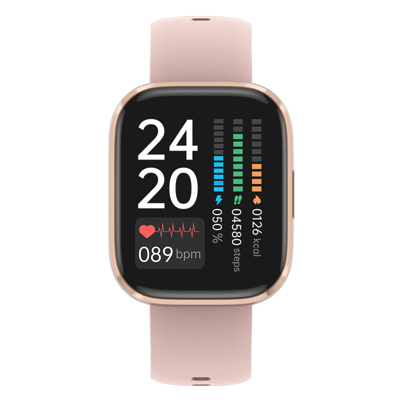 Fitness smart watch with 1.96 inch HD display and digital interface for men and women — view 3