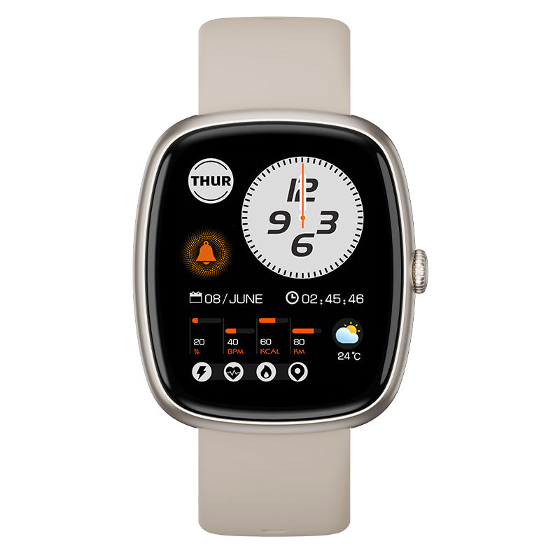 Wautton sport smart watch with 1.39-inch HD display, digital watch face, and waterproof strap — view 5