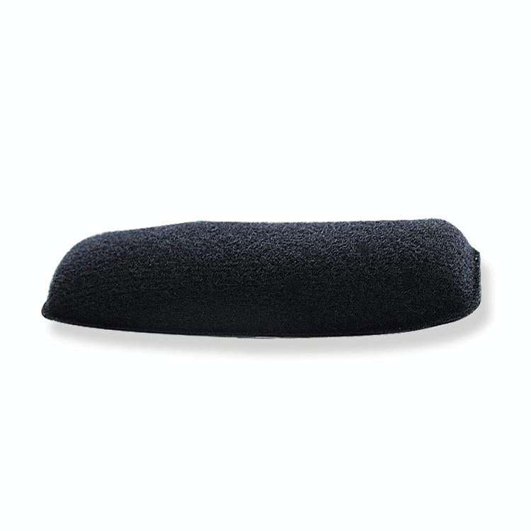 Logitech A50 headset flannel protective ear covers in soft breathable black material — view 5