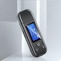 NNEIDS compact Bluetooth audio transmitter and receiver with LCD display for hands-free car calling