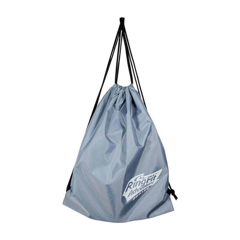 Gray NNEIDS Switch fitness ring bag waterproof drawstring storage pouch for gaming accessories — view 4