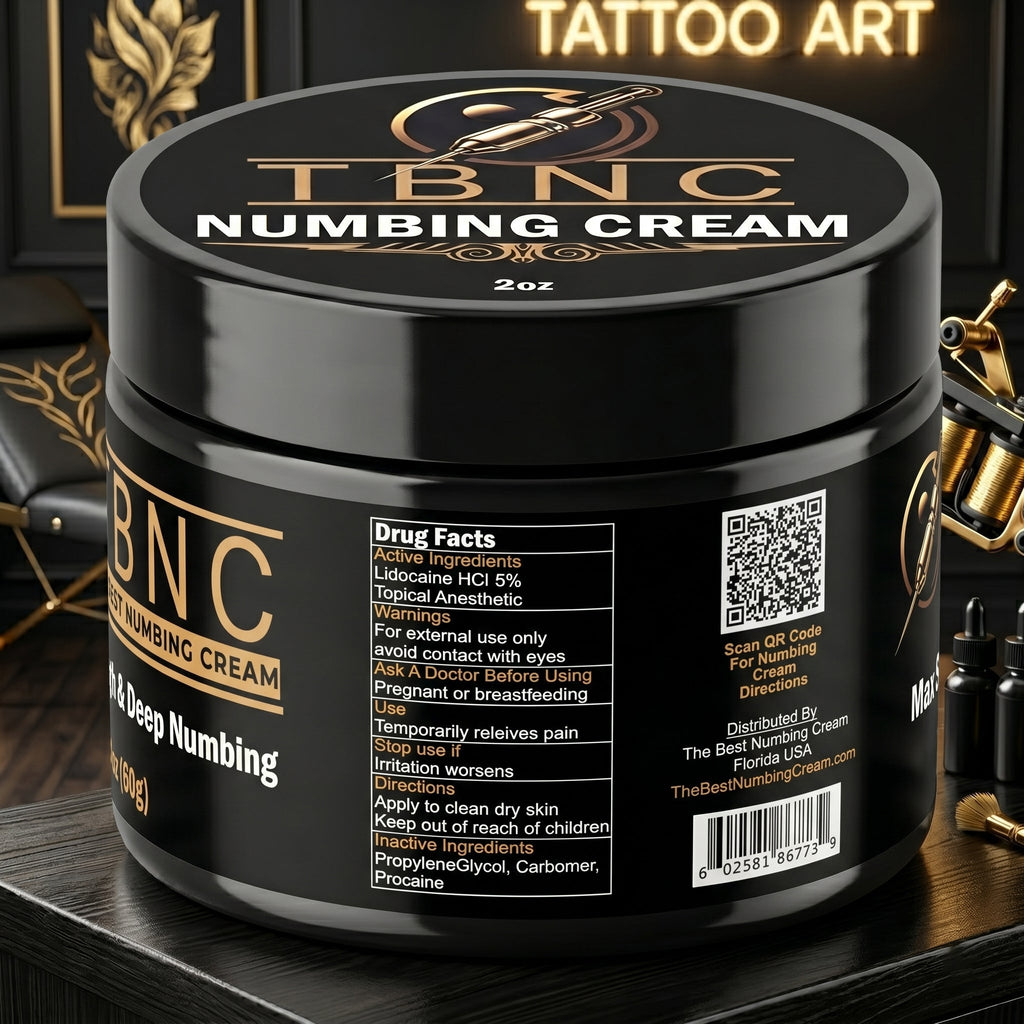 Tattoo Numbing Cream - 2 oz-2