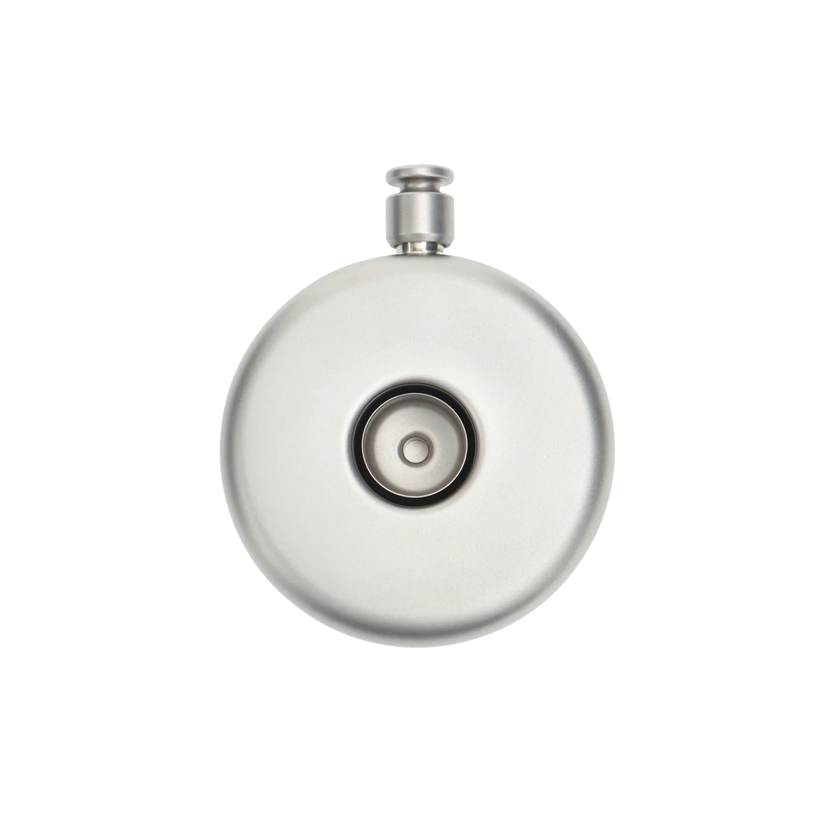 KEITH Titanium Hip Flask with Leather Cover & Funnel - Ti9303-1
