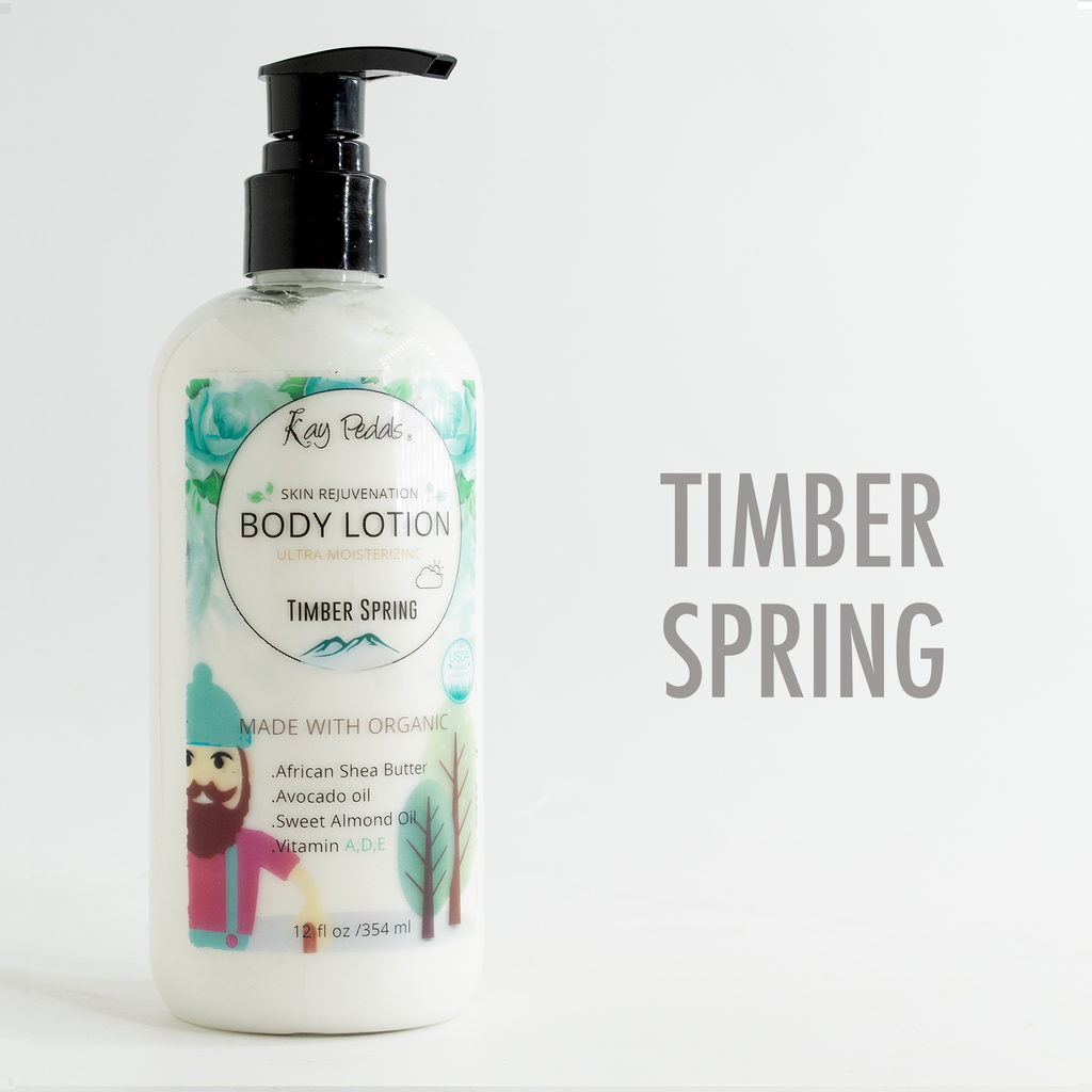 Timber Spring Natural Organic Body Lotion 12oz-0