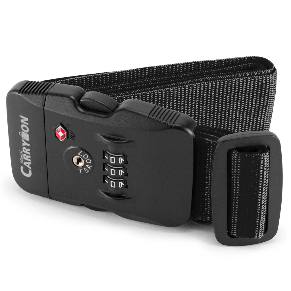 Adjustable TSA Approved Combination Lock Luggage Strap-4