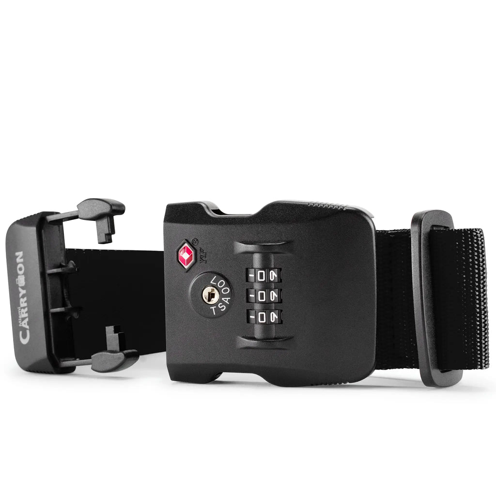 Adjustable TSA Approved Combination Lock Luggage Strap-1